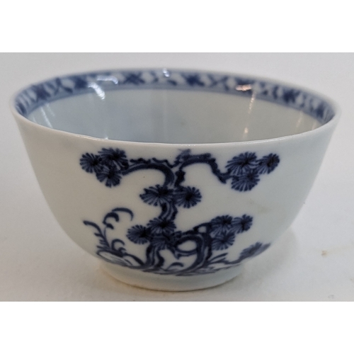 2 - Part of the Nan King Cargo  Chinese Porcelain Tea Bowl and Saucer with Christies Label to Underside