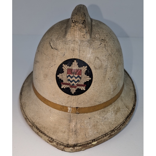 71 - A London Fire Brigade Pith Helmet