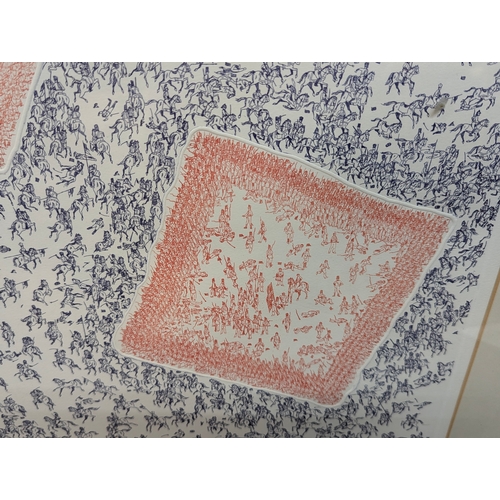 8 - 'Military Squares' - A Limited Edition Intaglio And 1981 Martin Handford Coloured Etching - Signed 3... 