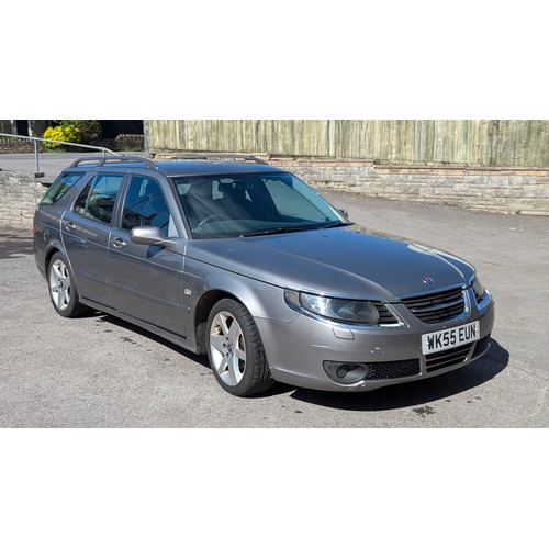 801 - SAAB 9-5 Liner Sport TID 2Ltr Diesel Estate with MOT to 12.09.2024. 131000 Miles. Registration WK55 ... 