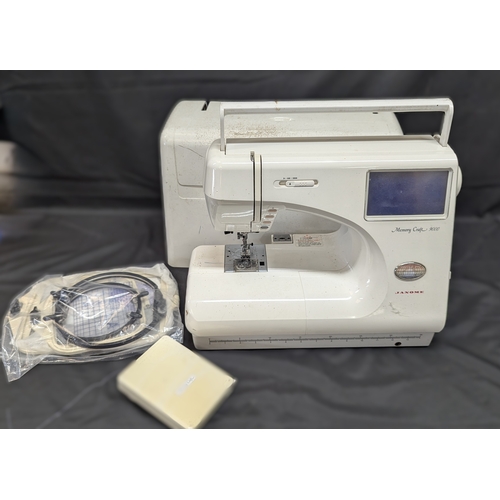 1016 - A Janome Memory Craft 9000 Embroidery Sewing Machine