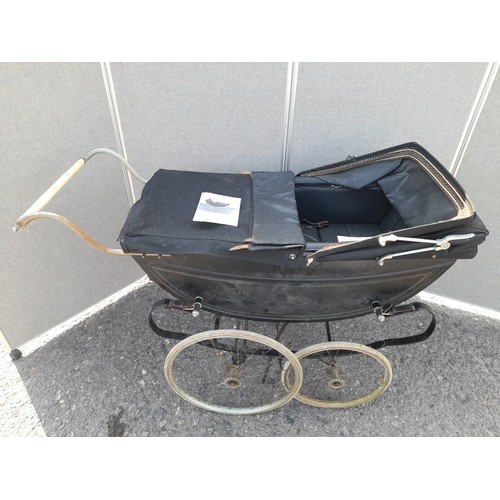 915 - A 'Millson' London Baby Carriage In Working Order