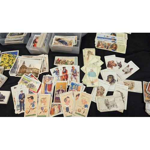 1092 - .A Large Quantity Of Players Cigarette And Other Collectable Cards