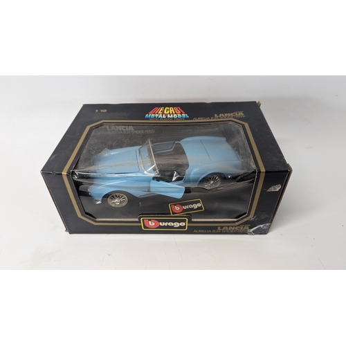 1066 - ..Burago Models - Lancia Spider, Mercedes SSK & 500k Roadster