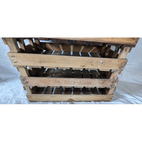 8 - A Selection Of Wooden Crates Of Assorted Sizes - 10 In Total