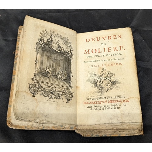 1059 - .*Oeuvres De Molière 1749 New Edition Volumes 1-4 (Works Of Molière)