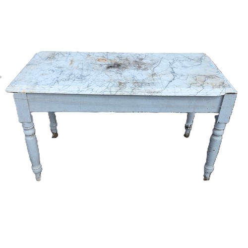 545 - *An Antique Marble Topped Washstand