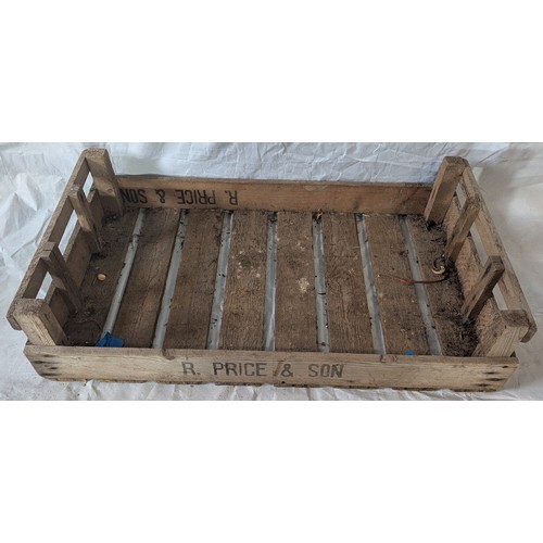 35 - 5x Vintage Apple Crates - 15 x 77 x 45cm