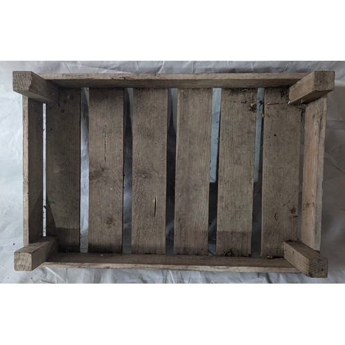 36 - 7x Vintage Apple Crates - 15 x 59 x 39cm