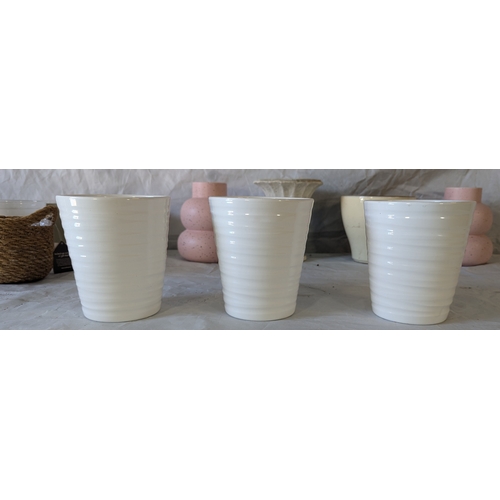 32 - Mixed Selection Of Ceramic Planters