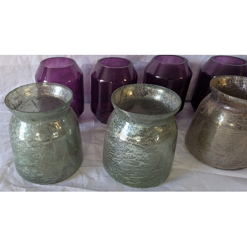 51 - 19 Assorted Glass Vases