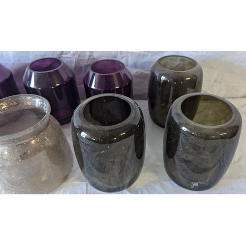 51 - 19 Assorted Glass Vases