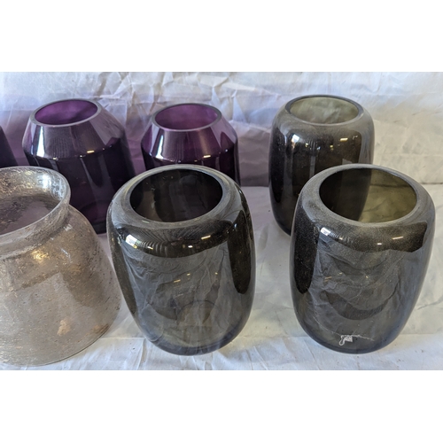 51 - 19 Assorted Glass Vases