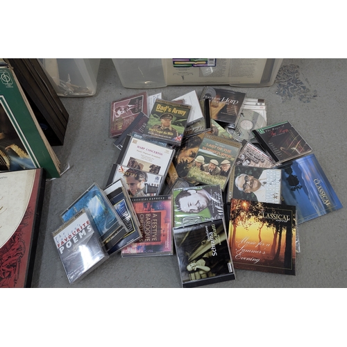 537 - .A Large Quantity of Vinyl Records, CD's and Tapes