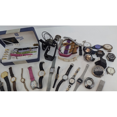 723 - An Assortment of Watches and Watch Parts