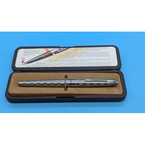 733 - A Parker Harlequin Fountain Pen