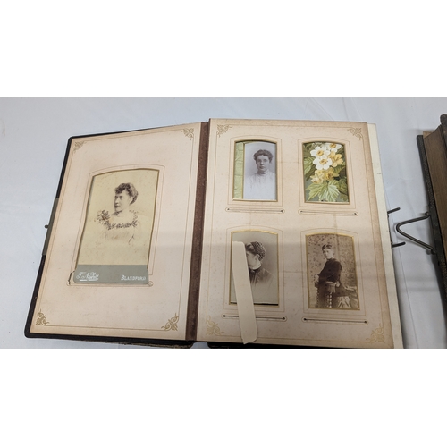 651 - A Pair of Antique Photograph Albums