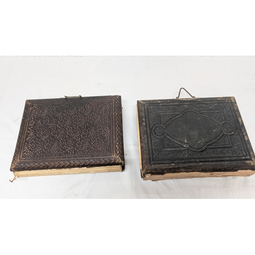 651 - A Pair of Antique Photograph Albums