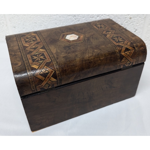 619 - A Tunbridge Ware Sewing Box