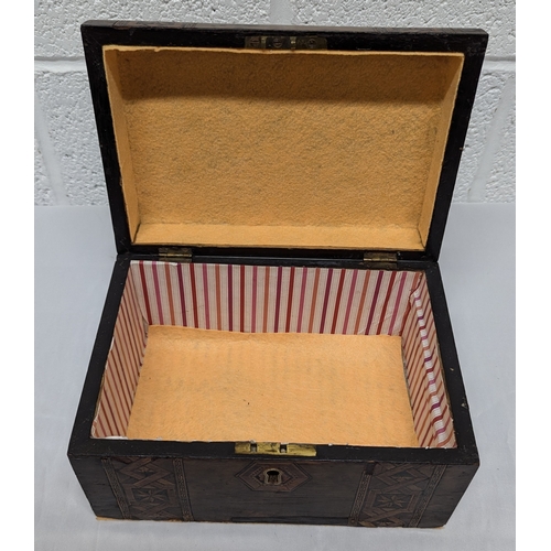 619 - A Tunbridge Ware Sewing Box