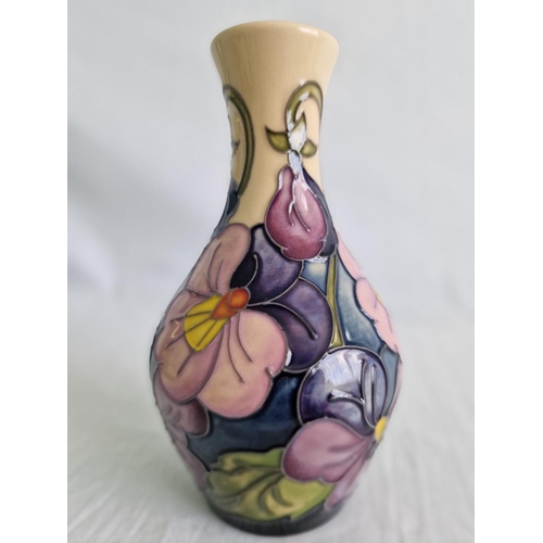 13 - Moorcroft ‘Tricolour’ 2015 Annual Club Vase, Designed by Rachel Bishop, (Shape 372/5), Limited Numbe... 