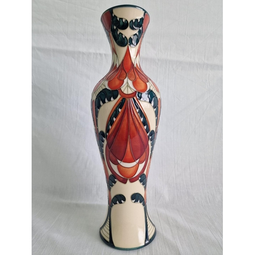 20 - Moorcroft 'Temple of the Sun' Pattern Trial Vase, Dated 29/10/??, Signed to Base with 'Moorcroft Mus... 