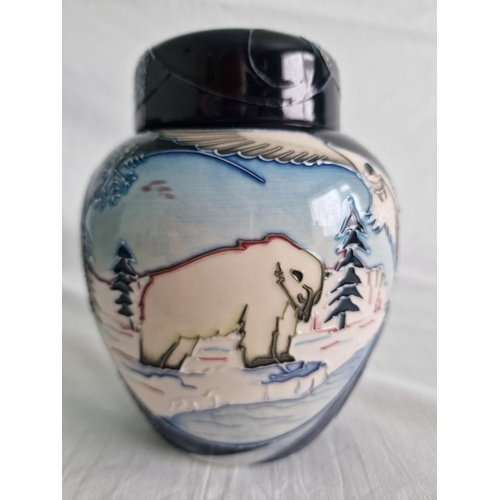 27 - Moorcroft ‘Arctic Tundra’ Ginger Jar and Cover, 2006 Annual Club Design, Designed by Sian Leeper, Li... 