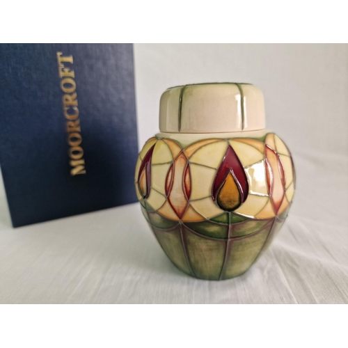 28 - Moorcroft ‘Candle Glow’ Ginger Jar and Cover, Designed by Nicola Slaney, Dated 2012, No. 22, Stamped... 