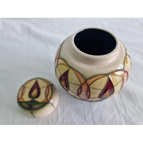 28 - Moorcroft ‘Candle Glow’ Ginger Jar and Cover, Designed by Nicola Slaney, Dated 2012, No. 22, Stamped... 