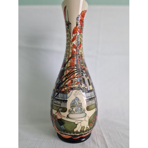 31 - Moorcroft ‘The Park’ Vase, Designed by Paul Hilditch, 82/16 Shape, Limited Numbered Edition 7/100, D... 