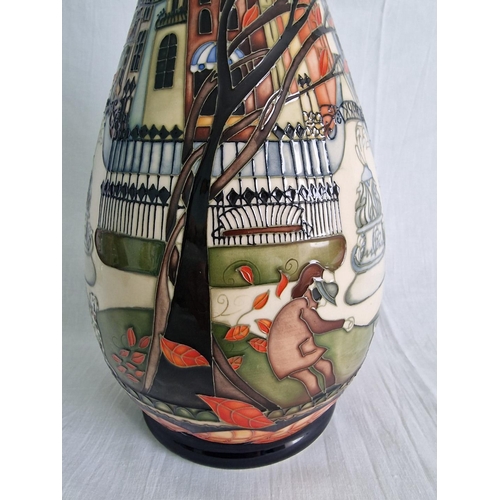 31 - Moorcroft ‘The Park’ Vase, Designed by Paul Hilditch, 82/16 Shape, Limited Numbered Edition 7/100, D... 