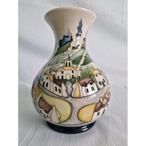 33 - Moorcroft ‘Sneem’ Pattern Vase Designed by Paul Hilditch, MI/6 Shape, Numbered Edition 98/150, Dated... 