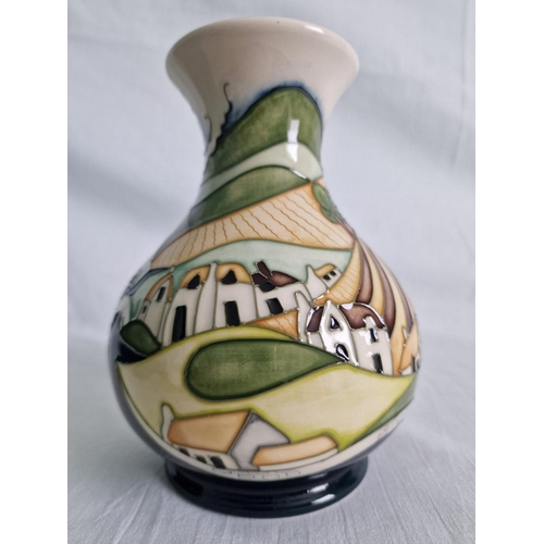 33 - Moorcroft ‘Sneem’ Pattern Vase Designed by Paul Hilditch, MI/6 Shape, Numbered Edition 98/150, Dated... 