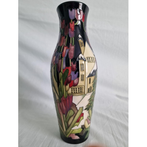 35 - Moorcroft ‘Town of Flowers at Christmas’ Vase, Designed by Kerri Goodwin, 120/9 Shape, Numbered Edit... 