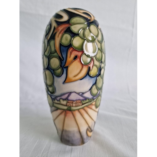 40 - Moorcroft ‘Mountain Vineyard’, Designed by Emma Bossons, 101/7 Shape, Limited Numbered Edition 26/15... 