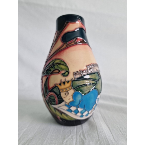 41 - Moorcroft ‘Royal Arrival’ Vase, Designed by Nicola Slaney, Commemorating the Birth of HRH Prince Geo... 