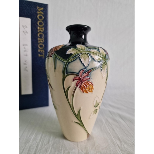 47 - Moorcroft ‘Meadow Charm' Vase, Designed by Nicola Slaney, Dated 2003, Signed to Base with Original B... 