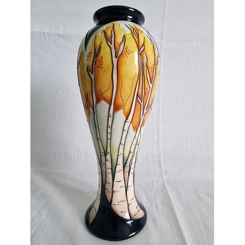 51 - Moorcroft ‘Aspen’ Vase, 4 Star Design Piece in Star Award Designs 2019, Designed by Vicky Lovatt, 75... 