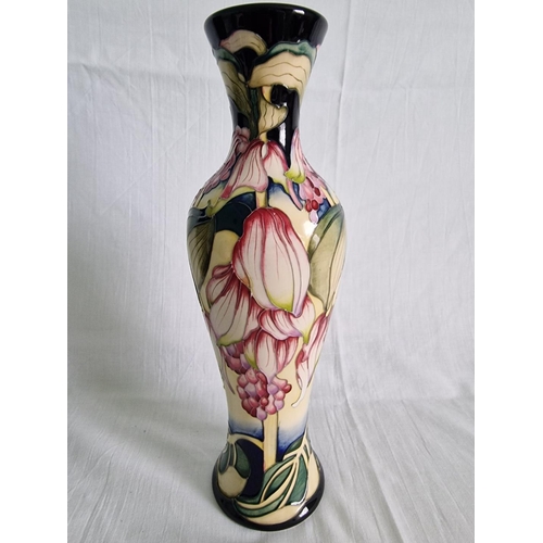 52 - Moorcroft ‘Pink Passion’ Vase, designed by Kerry Goodwin, Limited Numbered Edition 10/30, Dated 2015... 