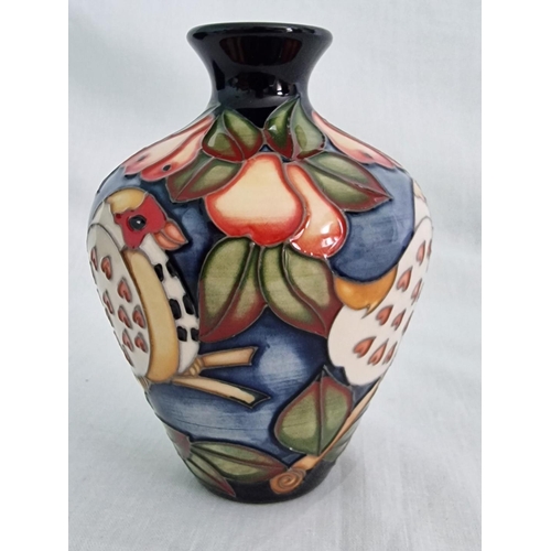 56 - Moorcroft ‘Twelve Days of Christmas’ Vase, ‘A Partridge in a Pear Tree’, Designed by Kerry Goodwin, ... 