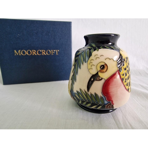 57 - Moorcroft ‘Twelve Days of Christmas’ Vase ‘Two Turtle Doves’, Designed by Kerry Goodwin, Dated 2013,... 