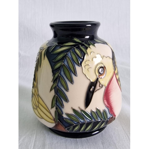 57 - Moorcroft ‘Twelve Days of Christmas’ Vase ‘Two Turtle Doves’, Designed by Kerry Goodwin, Dated 2013,... 