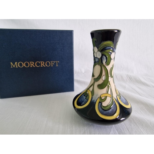 60 - Moorcroft ‘Twelve Days of Christmas’ Vase ‘Five Gold Rings’, Designed by Kerry Goodwin, Dated 2013, ... 