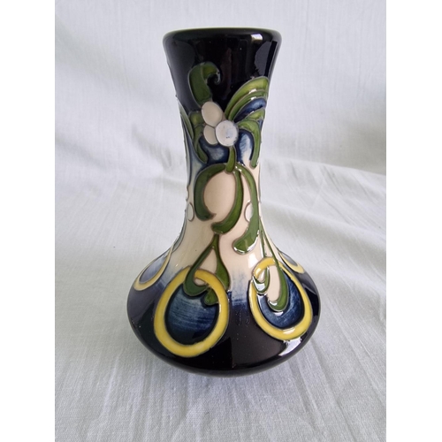 60 - Moorcroft ‘Twelve Days of Christmas’ Vase ‘Five Gold Rings’, Designed by Kerry Goodwin, Dated 2013, ... 