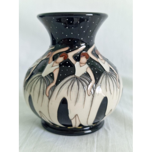 63 - Moorcroft ‘Twelve Days of Christmas’ Vase ‘Nine Ladies Dancing’, Designed by Kerry Goodwin, Dated 20... 