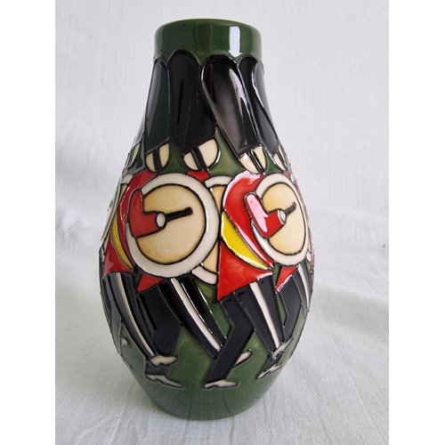 66 - Moorcroft ‘Twelve Days of Christmas’ Vase ‘Twelve Drummers Drumming’, Designed by Kerry Goodwin, Dat... 