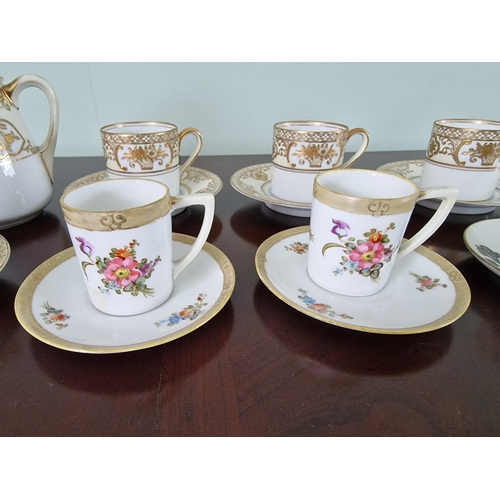 75 - Collection of Antique Noritake Porcelain Cups & Saucers, in Various Patterns, Together with Noritake... 