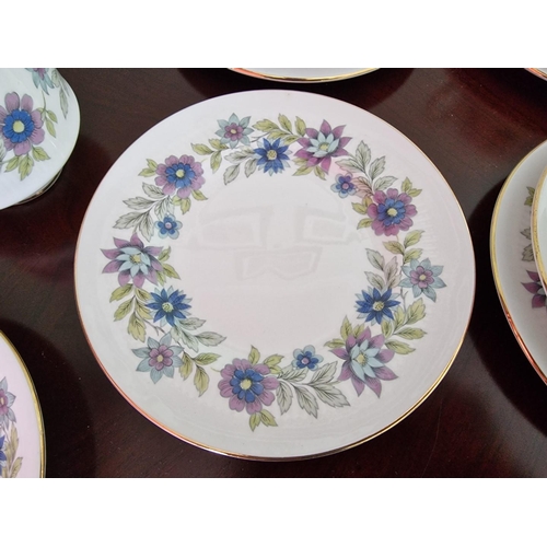 78 - Set of 6 x Paragon 'Cherwell' Fine Bone China Trios, (Cup, Saucer and Side Plate), Made in England, ... 