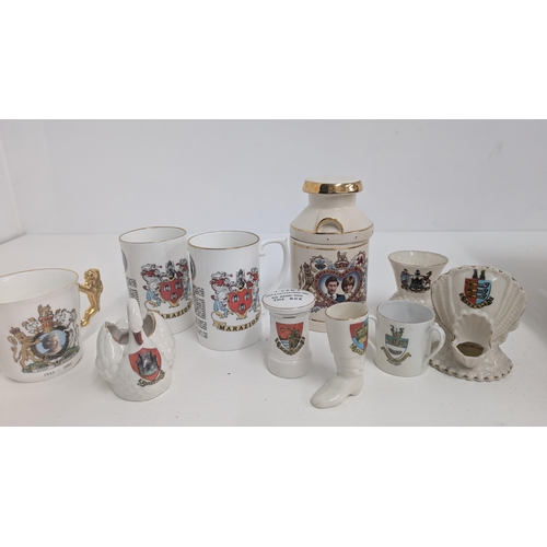 1418E - .A Selection of Royal Memorabilia and Other Crested Ware