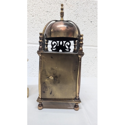 871A - .Lantern And Carriage Quartz Clocks